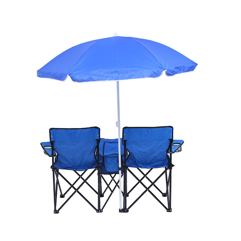 Outdoor Double Portable Camping Folding Chair CJ