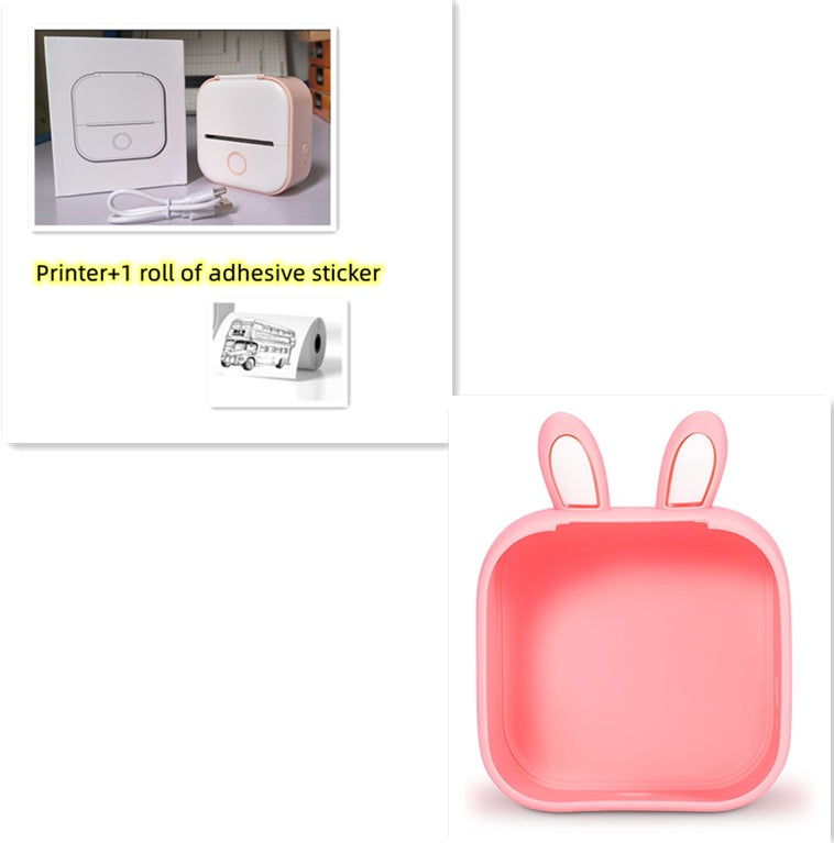 Portable Mini Thermal Label Printer: Home Photo Printer and Student Study Aid with Bluetooth Compatibility – Ideal for Price Tags and Error Correction A&S Collection