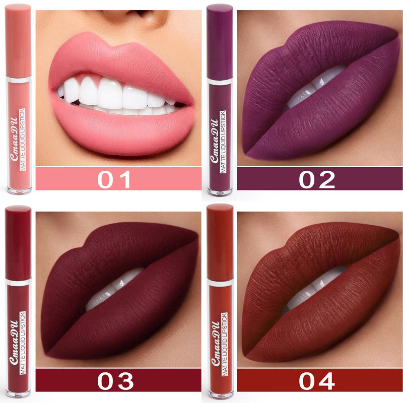 Women's Non-stick Cup Waterproof Matte Lipstick A&S Collection