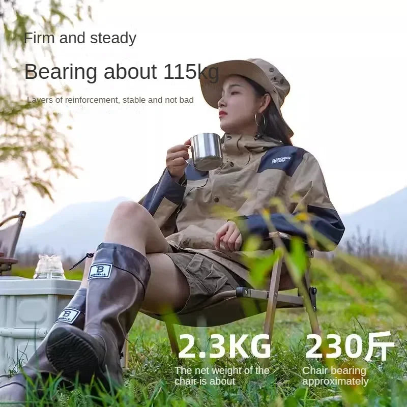 Outdoor folding chairs portable Cmit chairs camping picnic supplies and equipment chairs ultra-light fishing beach tables A&S Collection