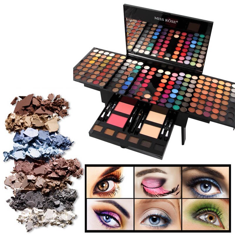 180 Colors Eyes Shadow Blush Set Personalized Piano-shaped Makeup Palette Box A&S Collection
