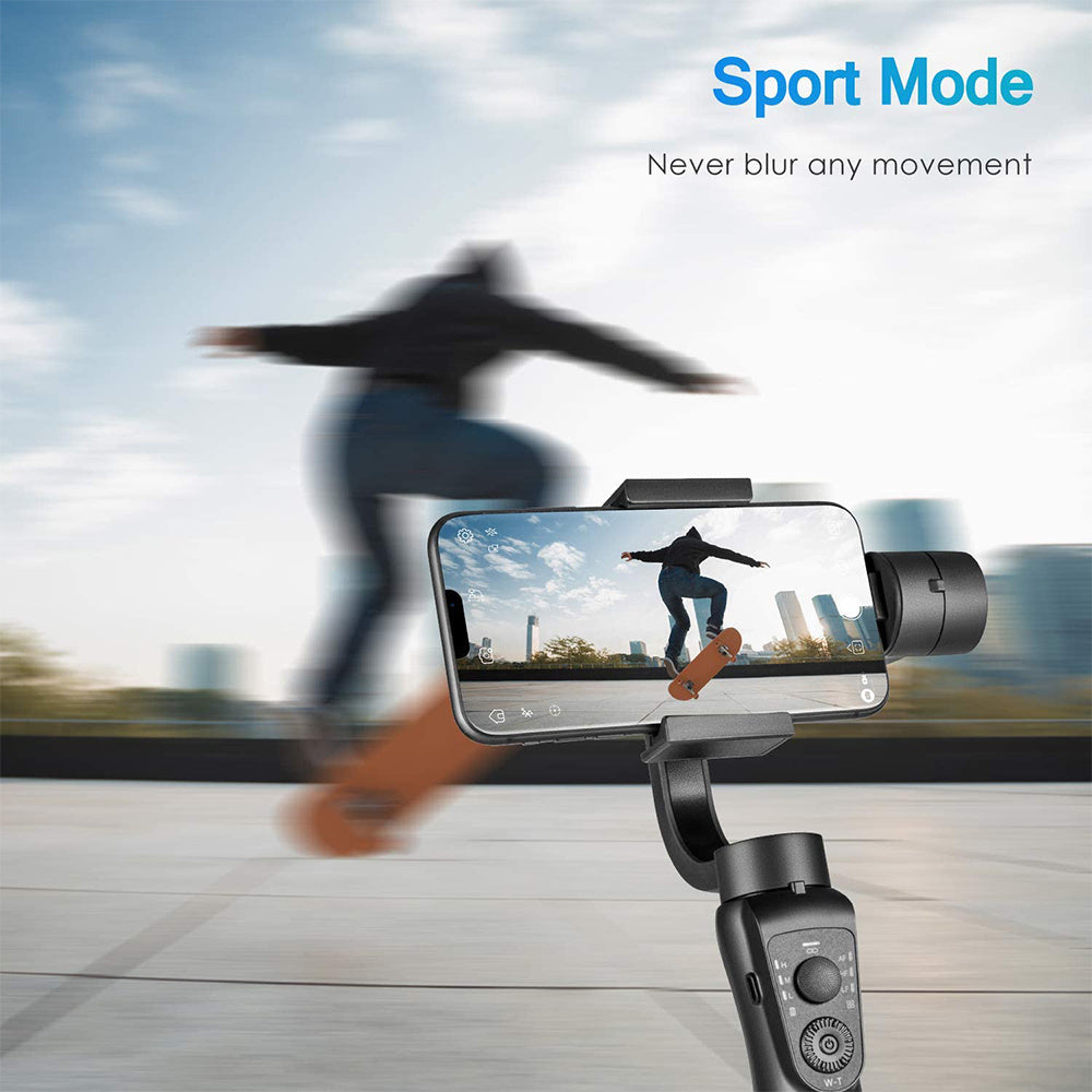 3-Axis Handheld Gimbal Stabilizer for Smartphones | Perfect for Video, Vlogging & Live Streaming CJ