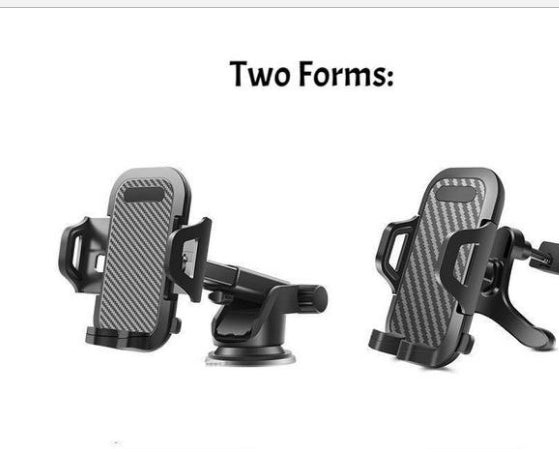 Universal Car Phone Holder | Adjustable and Secure Mount for All Smartphones CJ