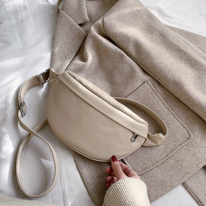 Crossbody All-Match Premium Texture Waist Bag A&S Collection