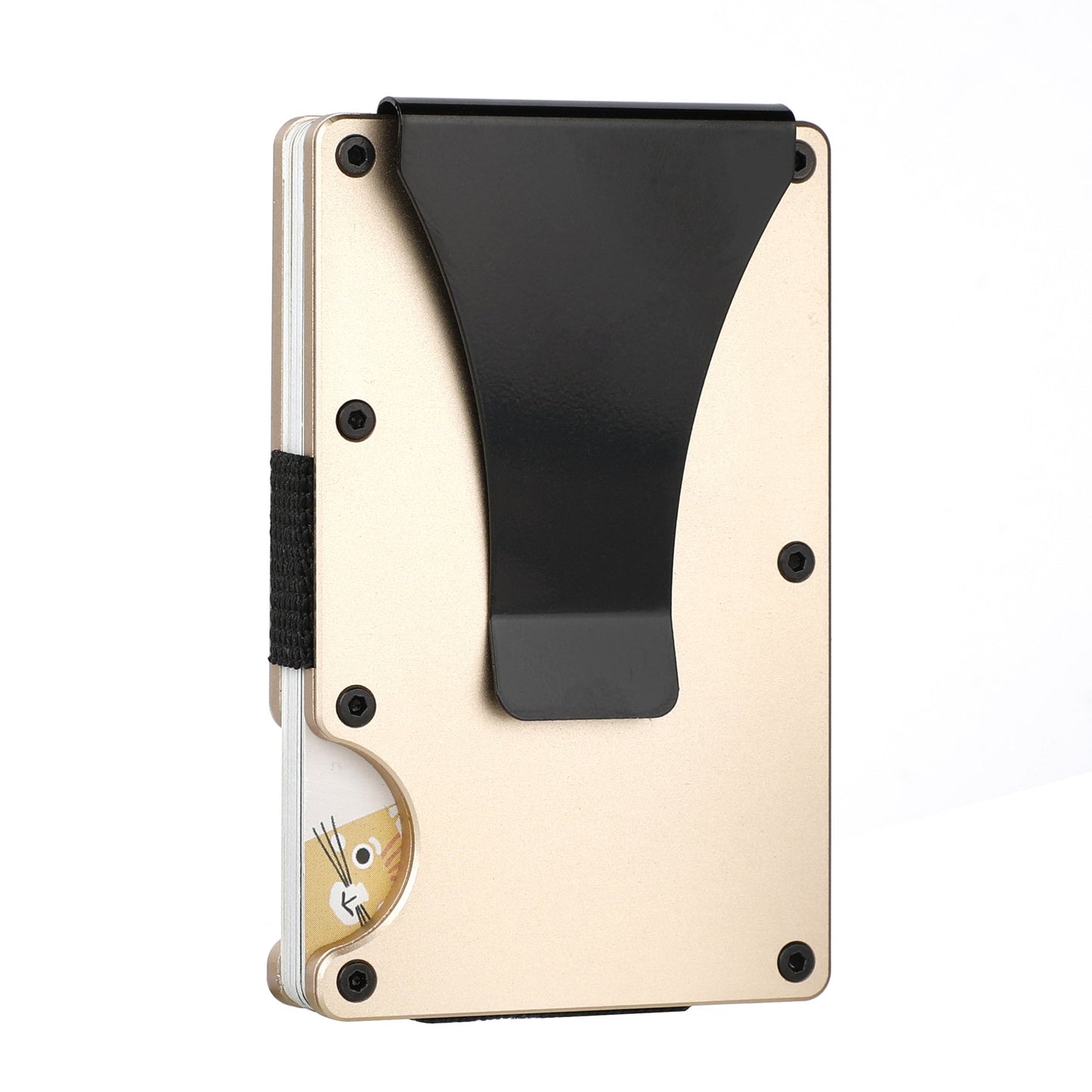 Mens RFID Blocking Slim Money Clip Wallet ID Credit Card Holder Thin Minimalist A&S Collection