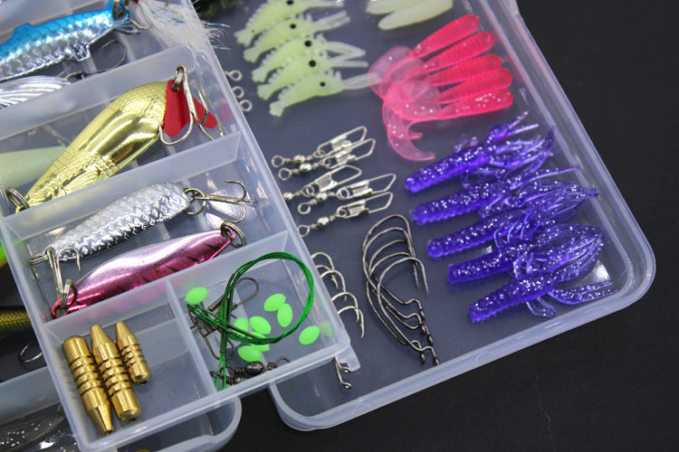Fishing Gear Sequined Soft Bait Set A&S Collection