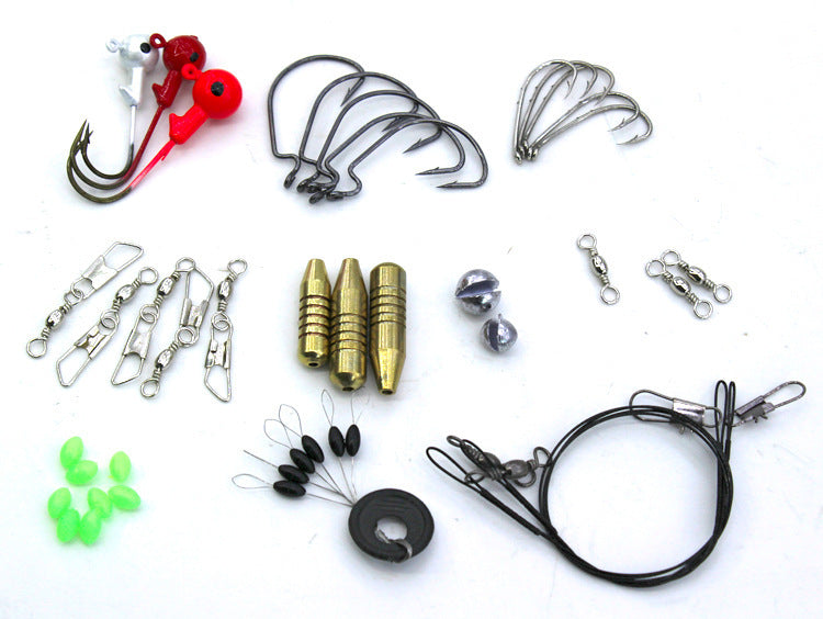 Fishing Gear Sequined Soft Bait Set A&S Collection