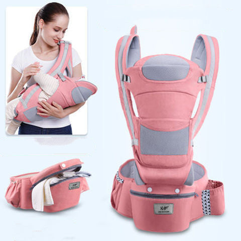 Ergonomic Baby Carrier Infant Baby Hipseat Carrier 3 In 1 Front Facing Ergonomic Kangaroo Baby Wrap Sling A&S Collection