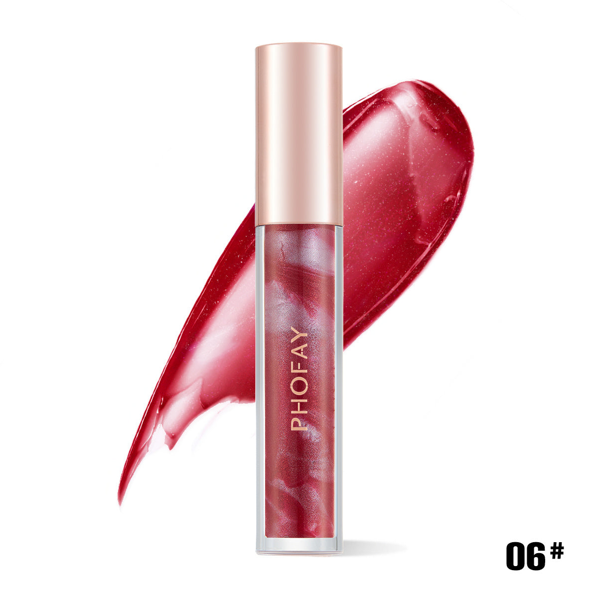PHOFAY Rose Blooming Hydrating Lip Gloss A&S Collection