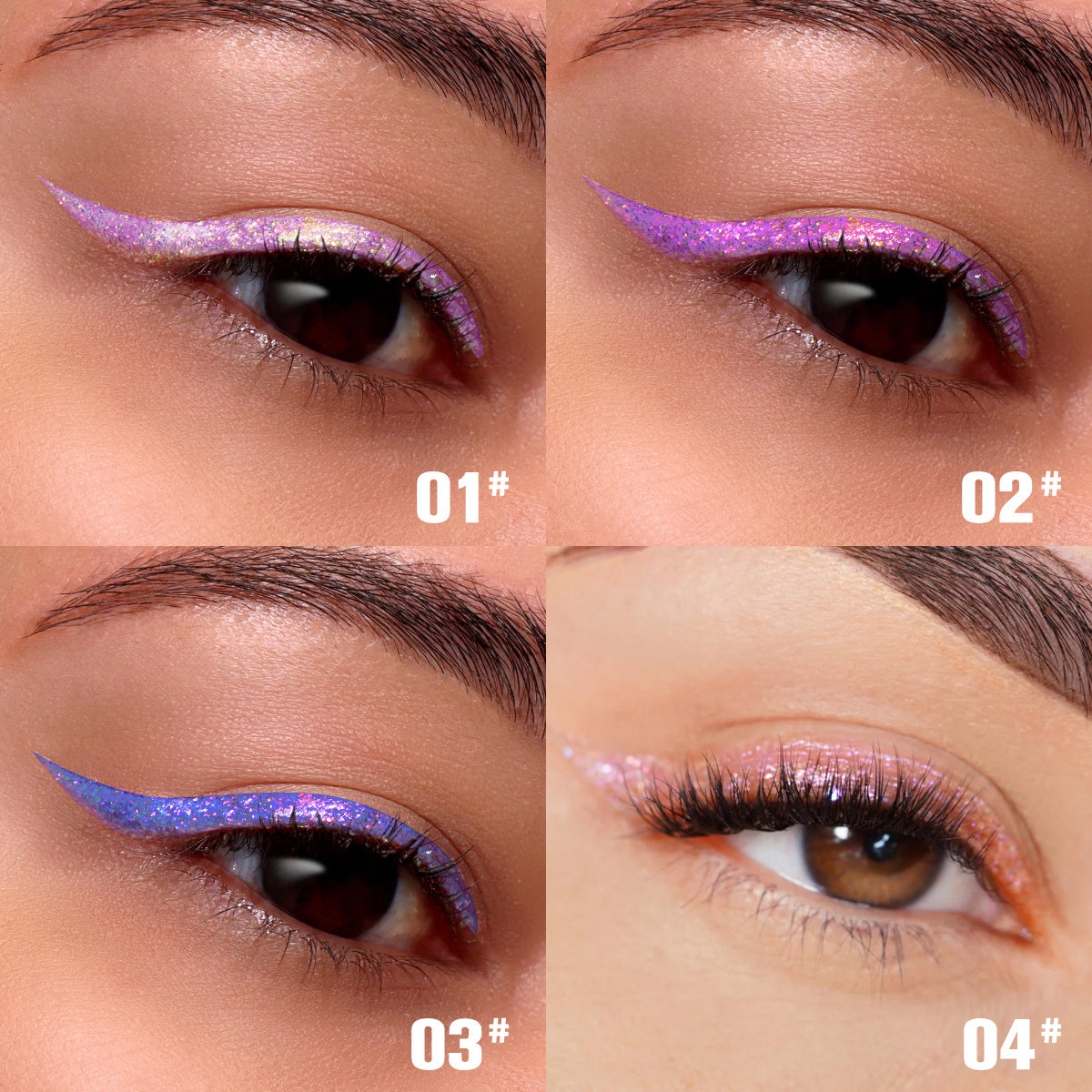 PHOFAY Liquid Glitter Eyeliner Set A&S Collection