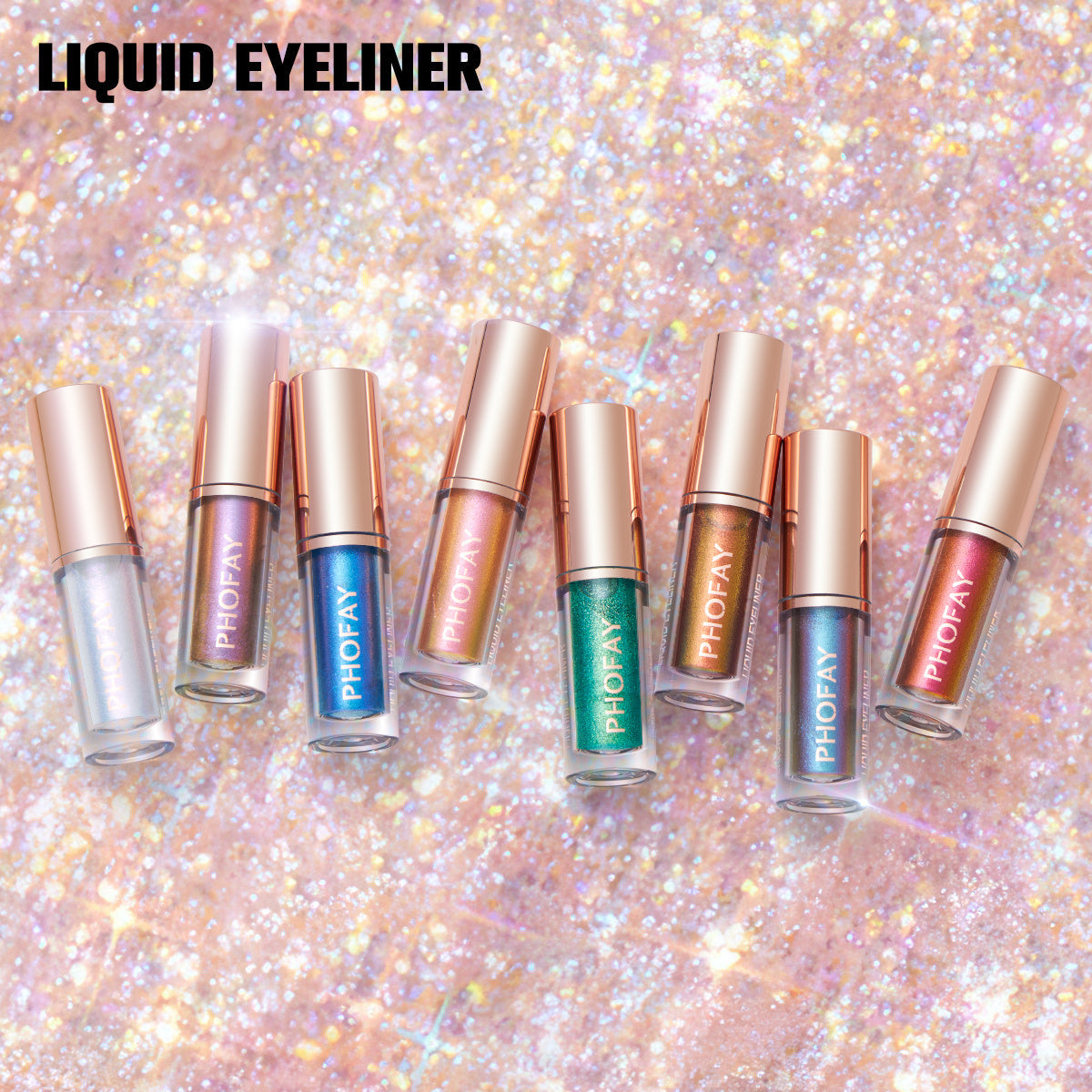 PHOFAY Liquid Glitter Eyeliner Set A&S Collection