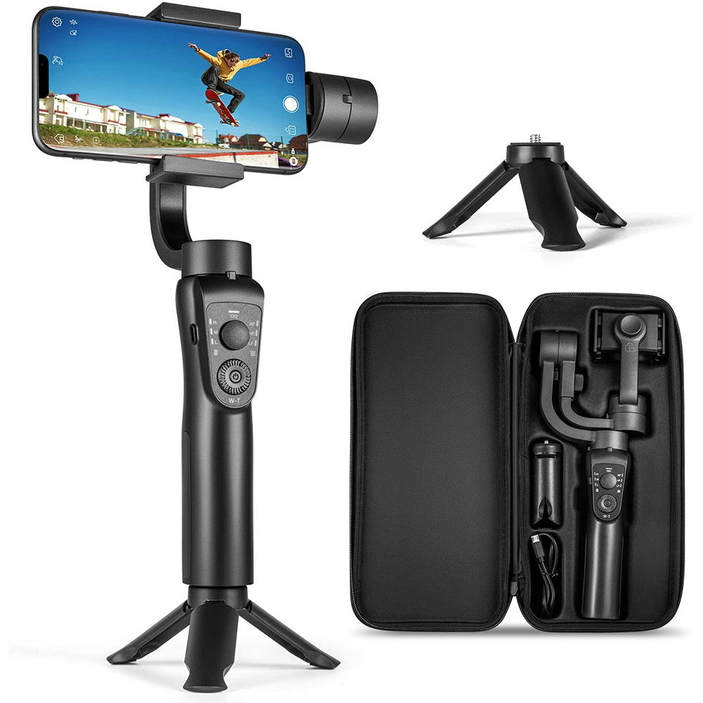 3-Axis Handheld Gimbal Stabilizer for Smartphones | Perfect for Video, Vlogging & Live Streaming CJ