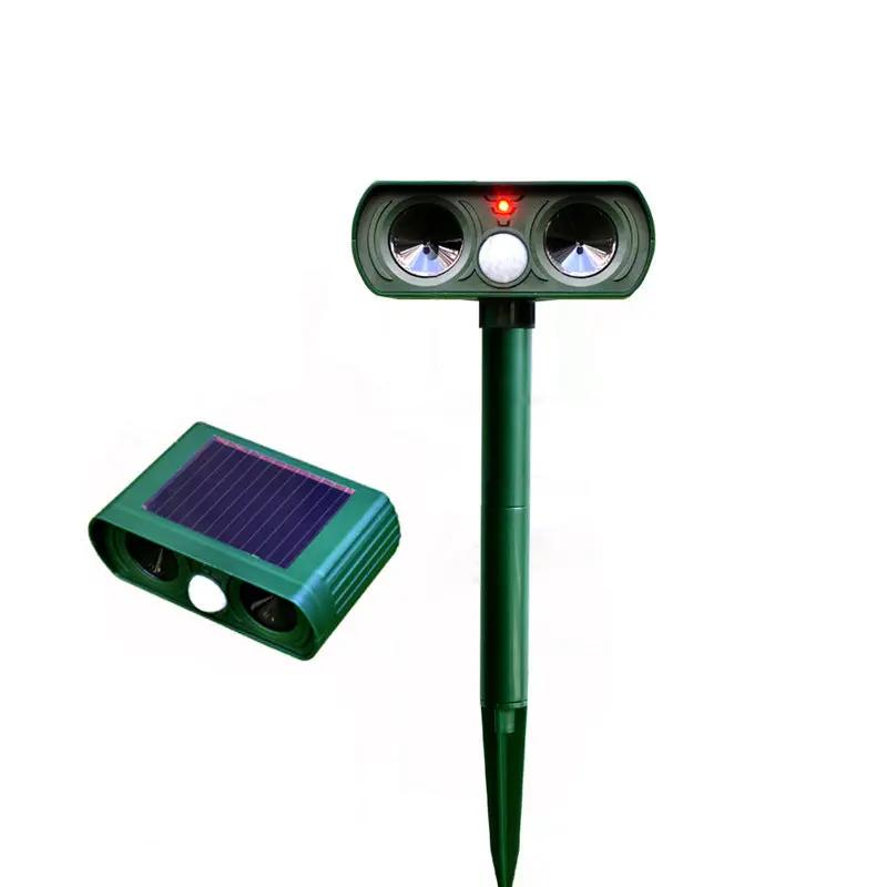 Eco-friendly Solar-Powered Ultrasonic Animal Repeller for humane wildlife control. A&S Collection