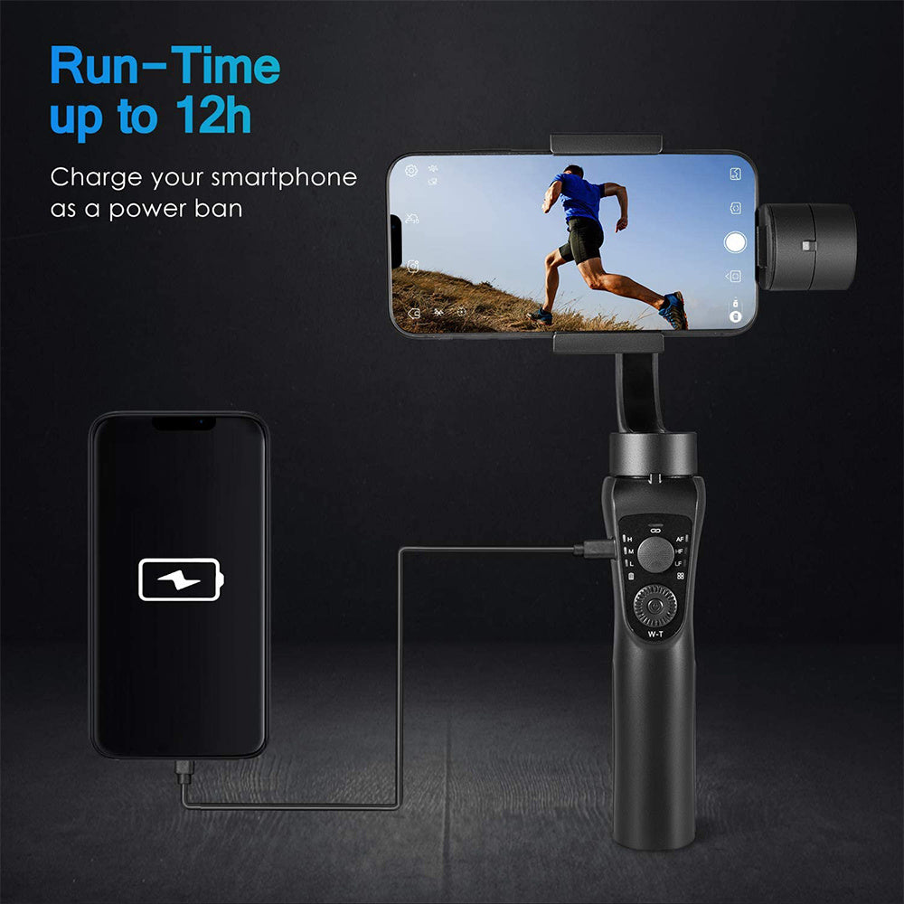 3-Axis Handheld Gimbal Stabilizer for Smartphones | Perfect for Video, Vlogging & Live Streaming CJ