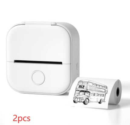 Portable Mini Thermal Label Printer: Home Photo Printer and Student Study Aid with Bluetooth Compatibility – Ideal for Price Tags and Error Correction A&S Collection