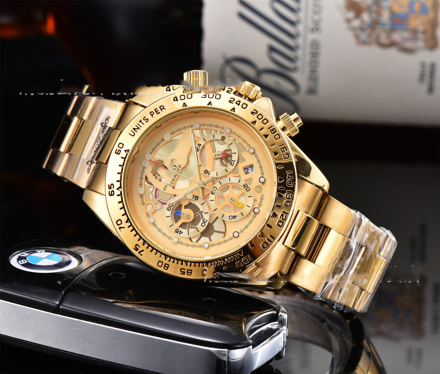 Imitation mechanical quartz watch A&S Collection