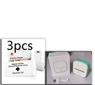 Portable Mini Thermal Label Printer: Home Photo Printer and Student Study Aid with Bluetooth Compatibility – Ideal for Price Tags and Error Correction A&S Collection