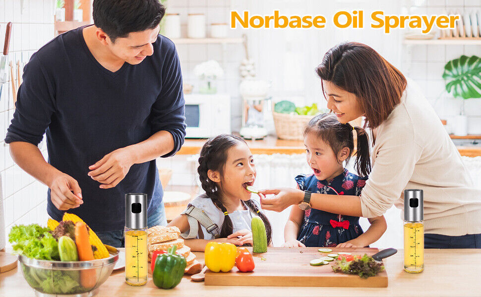 Olive Oil Sprayer: Perfect for Cooking, BBQ, Air Fryer, and More - Fine Mist Bottle for Effortless Kitchen Convenience A&S Collection