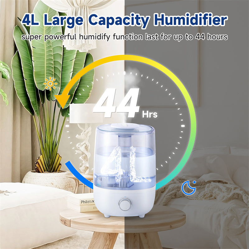 Low Water Level Protection Without Bisphenol A 4L Mechanical Humidifier A&S Collection