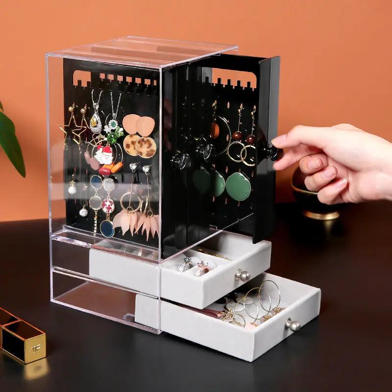 Acrylic Cosmetic Storage Box: Sleek, Transparent Organizer for All Your Beauty Essentials A&S Collection