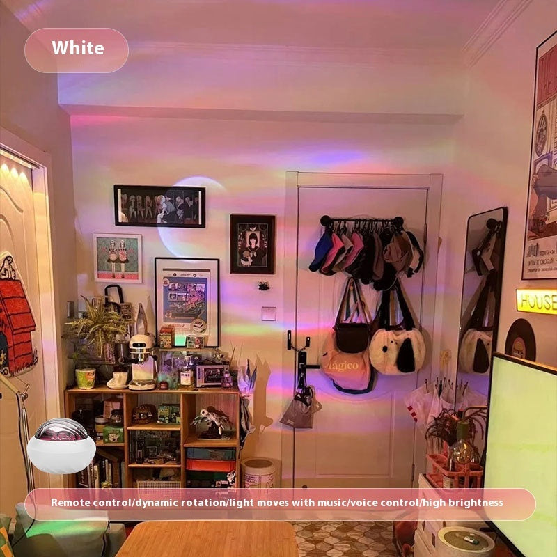 Little Flying Saucer Starry Sky Northern Lights Projection Lamp A&S Collection