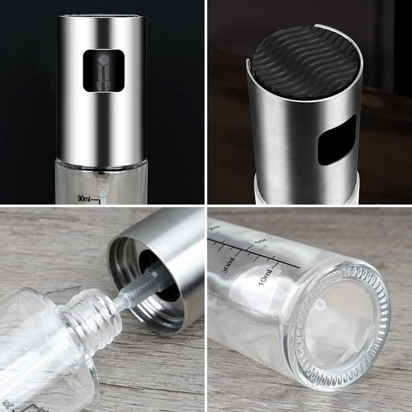 Olive Oil Sprayer: Perfect for Cooking, BBQ, Air Fryer, and More - Fine Mist Bottle for Effortless Kitchen Convenience A&S Collection