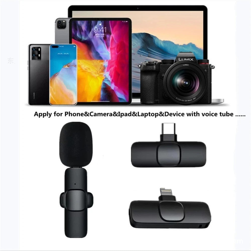 K1K9 Wireless Collar Clip Microphone - Sleek Design with Clear, Professional Audio CJ
