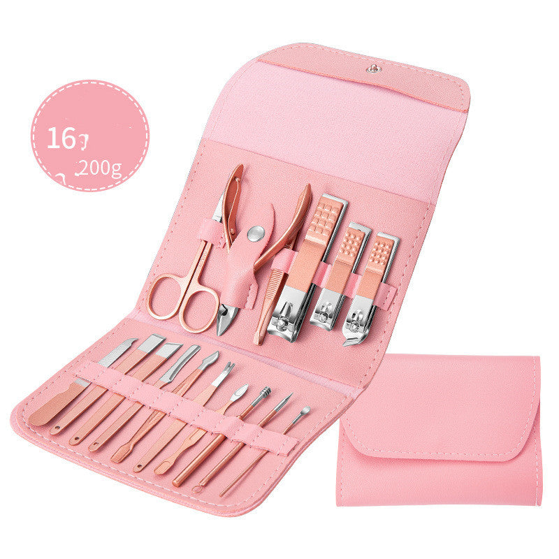 Professional Scissors Nail Clippers Set Ear Spoon Dead Skin Pliers Nail Cutting Pliers Pedicure Knife Nail Groove Trimmers A&S Collection