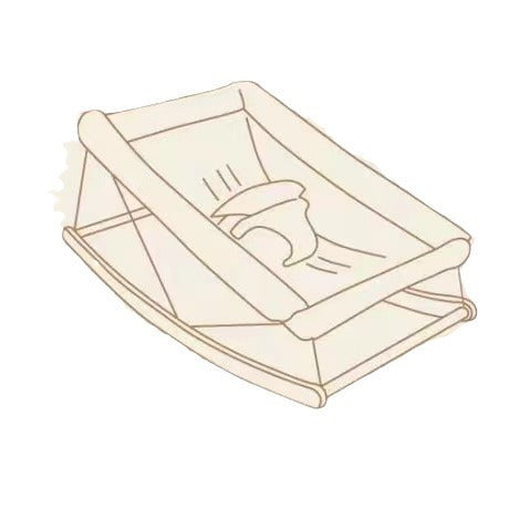 Wooden Baby Rocker A&S Collection