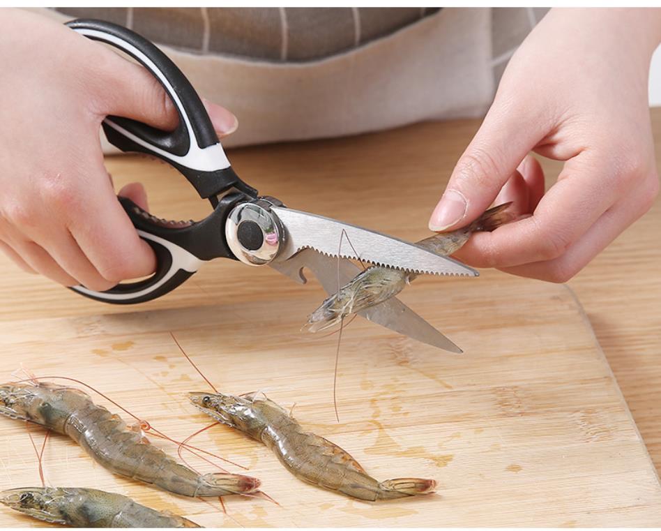 Stainless Steel Multi-Function Scissors - Durable, Versatile, and Perfect for Everyday Use CJ