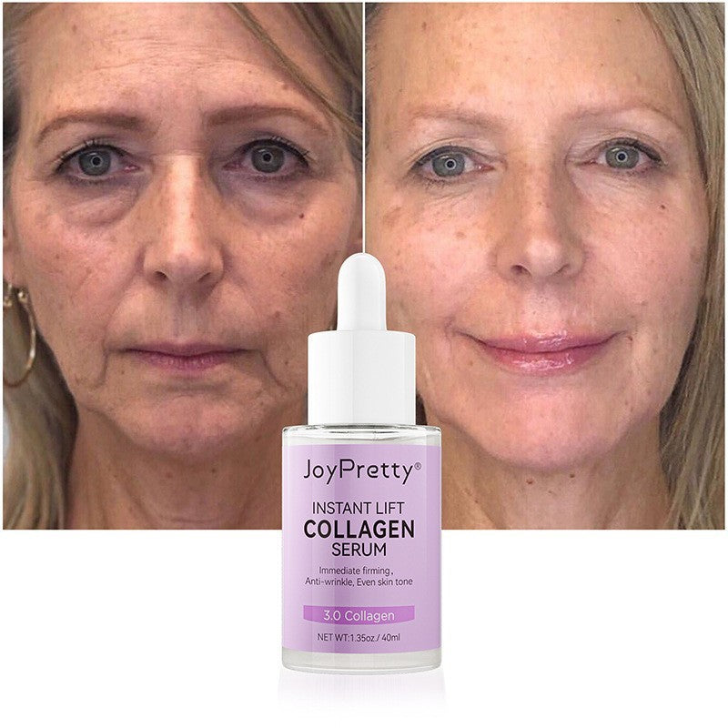 Collagen Serum Moisturizing Hydration Absorption Light Lines.