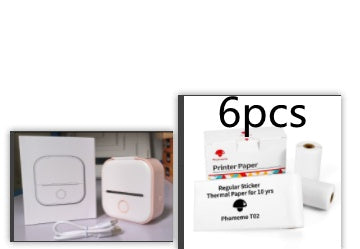 Portable Mini Thermal Label Printer: Home Photo Printer and Student Study Aid with Bluetooth Compatibility – Ideal for Price Tags and Error Correction A&S Collection
