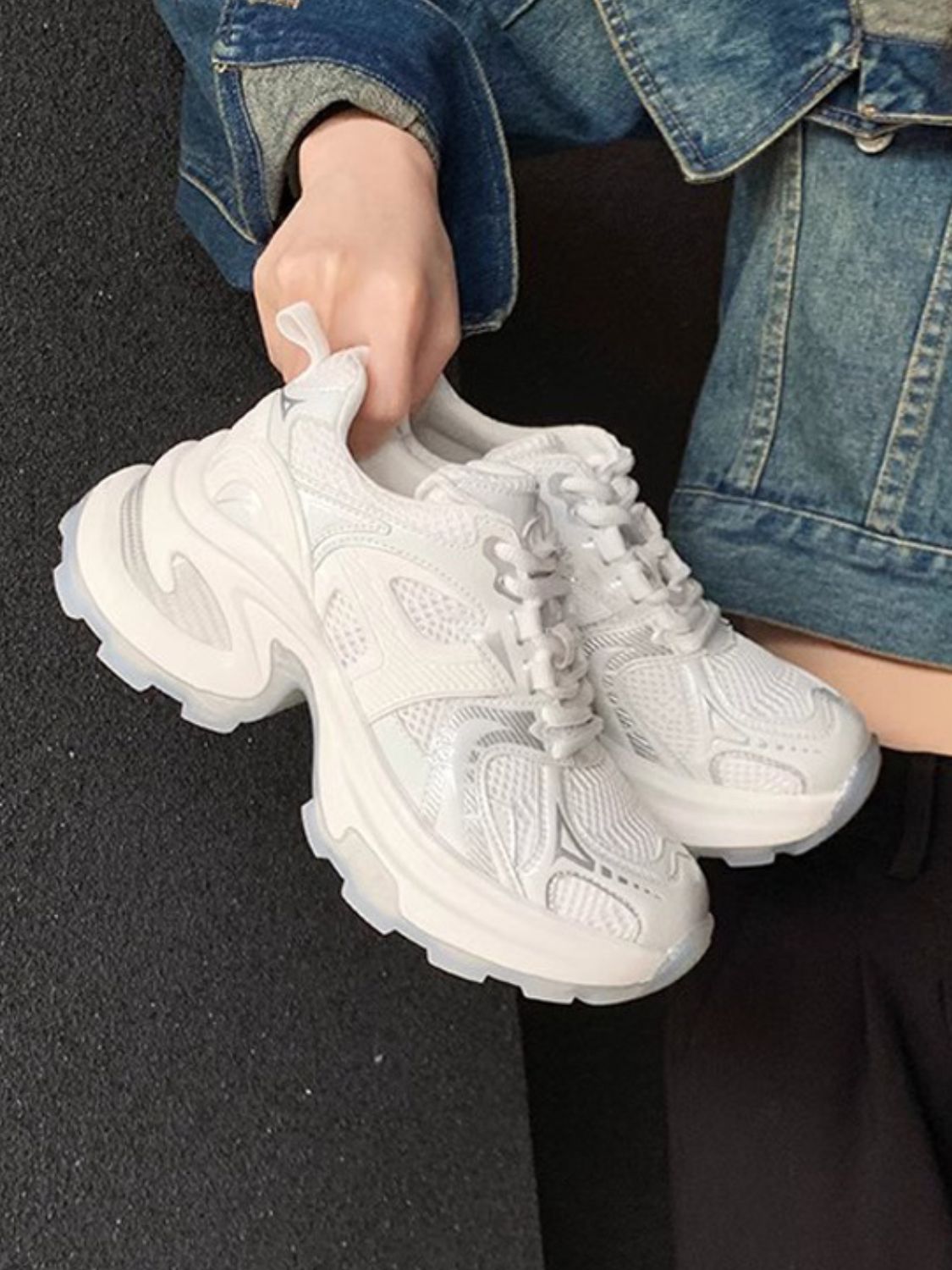 Round Toe Platform Athletic.