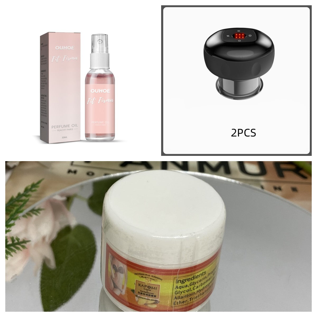 Electric Vacuum Cupping Massage Body Cups Anti-Cellulite Therapy Massager For Body Electric Guasha Scraping Fat Burning Slimming A&S Collection