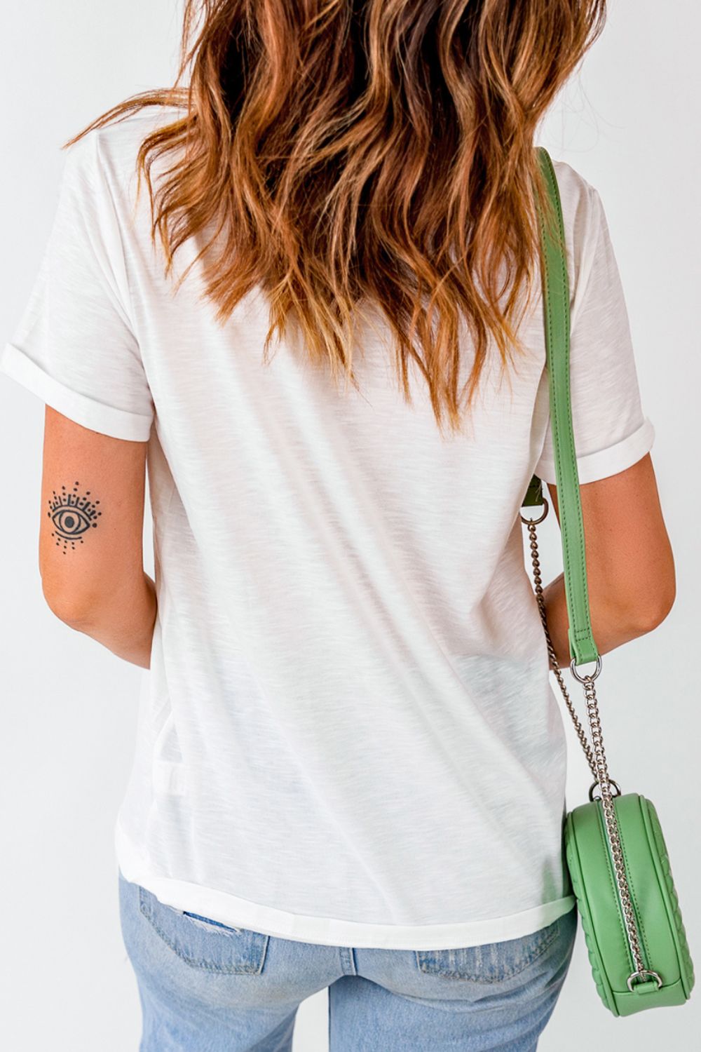 CRAWFISH SEASON Leopard Round Neck Short Sleeve T-Shirt.