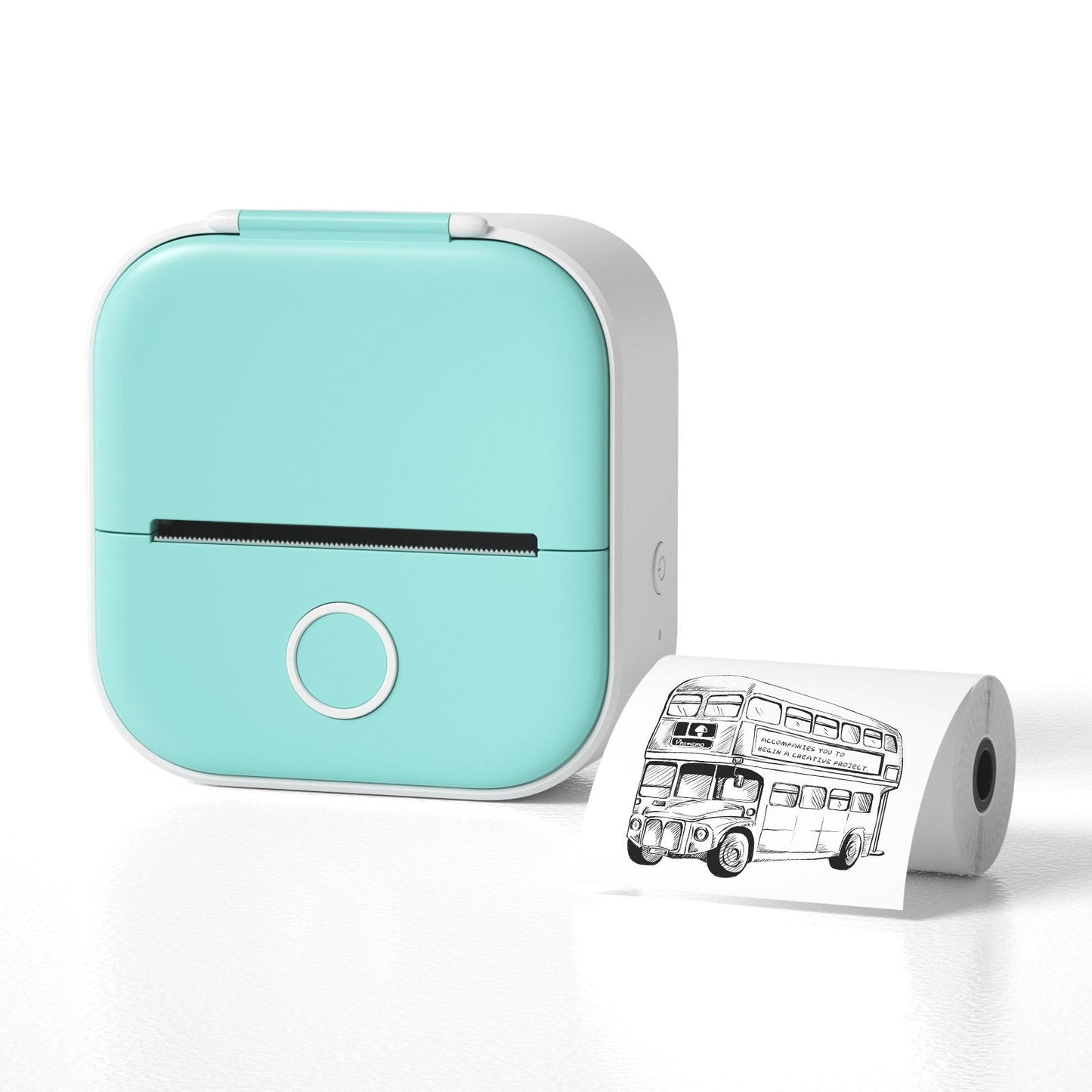 Portable Mini Thermal Label Printer: Home Photo Printer and Student Study Aid with Bluetooth Compatibility – Ideal for Price Tags and Error Correction A&S Collection
