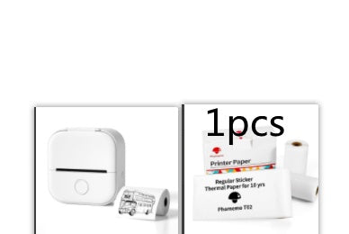 Portable Mini Thermal Label Printer: Home Photo Printer and Student Study Aid with Bluetooth Compatibility – Ideal for Price Tags and Error Correction A&S Collection