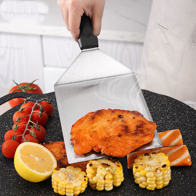 Stainless Steel Teppanyaki Steak Burger Shovel Cooking Shovel A&S Collection