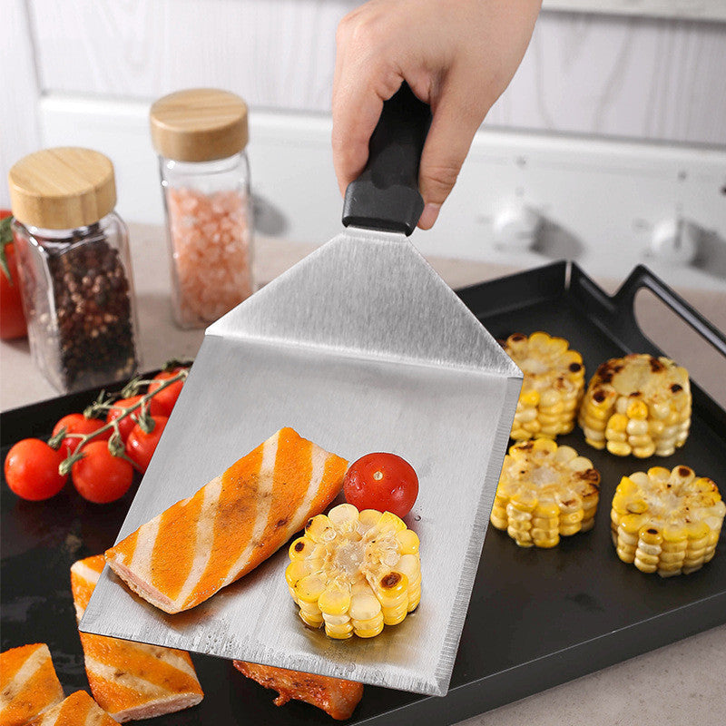 Stainless Steel Teppanyaki Steak Burger Shovel Cooking Shovel A&S Collection