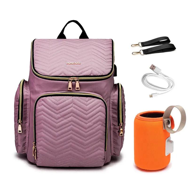 Large capacity mother and baby bag cross-border fashion women mother bag waterproof mother bag A&S Collection