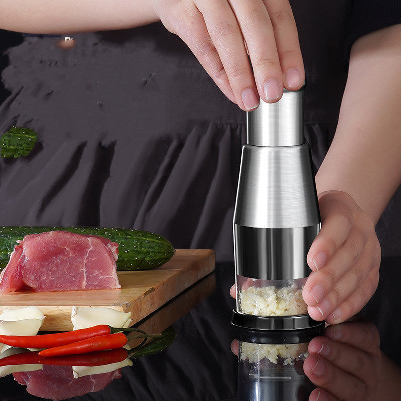 Garlic Crusher Onion Chopper Multipeler Vegetables Chopper Manual Garlic Press Machine Garlic Squeezer Kitchen Gadget A&S Collection