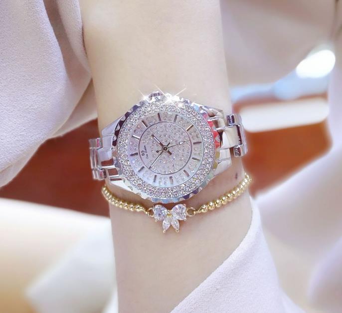 Full diamond female watch A&S Collection