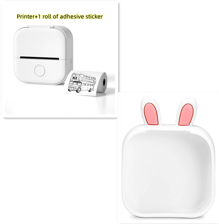 Portable Mini Thermal Label Printer: Home Photo Printer and Student Study Aid with Bluetooth Compatibility – Ideal for Price Tags and Error Correction A&S Collection