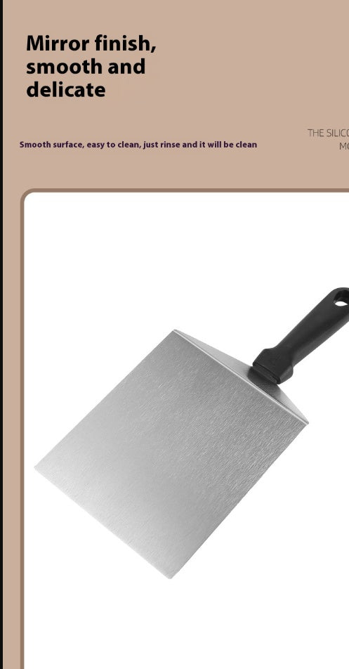 Stainless Steel Teppanyaki Steak Burger Shovel Cooking Shovel A&S Collection