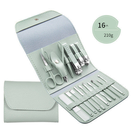 Professional Scissors Nail Clippers Set Ear Spoon Dead Skin Pliers Nail Cutting Pliers Pedicure Knife Nail Groove Trimmers A&S Collection