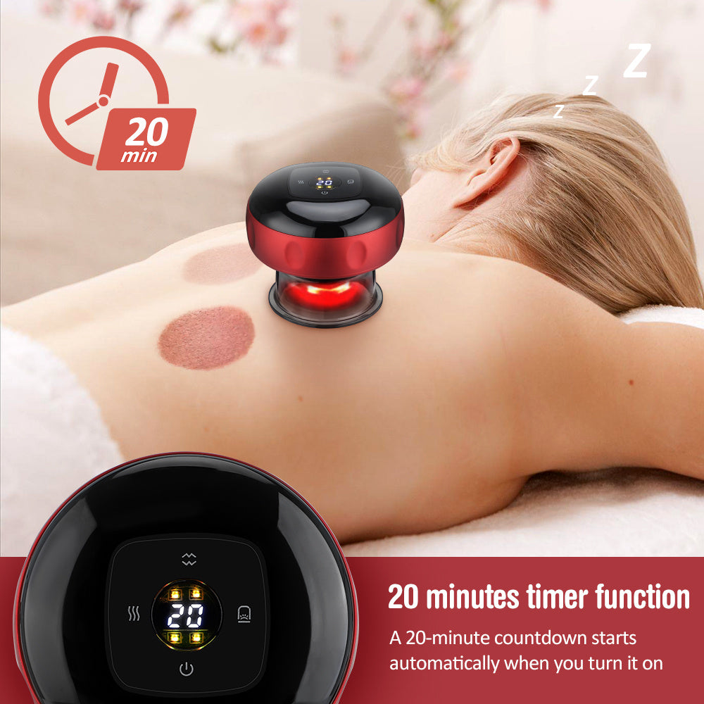 Electric Vacuum Cupping Massage Body Cups Anti-Cellulite Therapy Massager For Body Electric Guasha Scraping Fat Burning Slimming A&S Collection