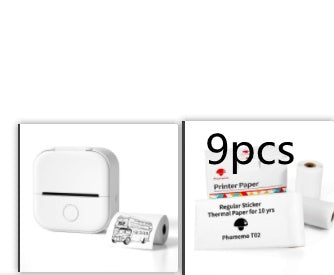Portable Mini Thermal Label Printer: Home Photo Printer and Student Study Aid with Bluetooth Compatibility – Ideal for Price Tags and Error Correction A&S Collection