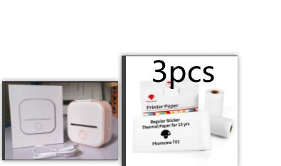 Portable Mini Thermal Label Printer: Home Photo Printer and Student Study Aid with Bluetooth Compatibility – Ideal for Price Tags and Error Correction A&S Collection
