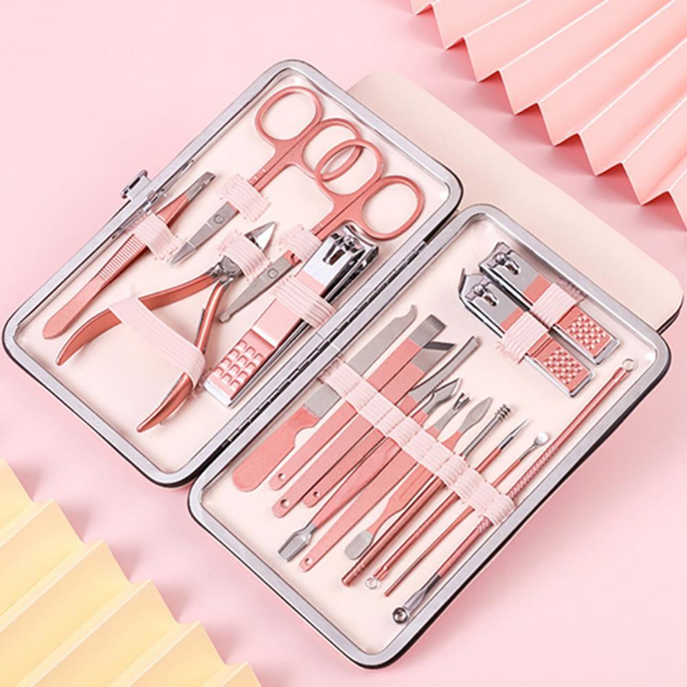 Professional Scissors Nail Clippers Set Ear Spoon Dead Skin Pliers Nail Cutting Pliers Pedicure Knife Nail Groove Trimmers A&S Collection