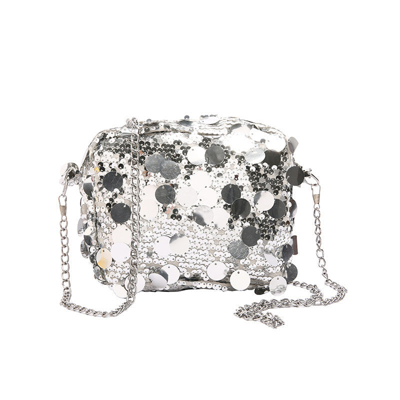 Sequin Women Large Capacity Chain One-shoulder Crossbody Bag A&S Collection
